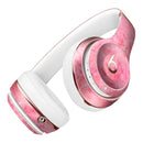 Pink Damask v2 Watercolor Pattern Full-Body Skin Kit for the Beats by Dre Solo 3 Wireless Headphones