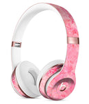 Pink Damask v2 Watercolor Pattern Full-Body Skin Kit for the Beats by Dre Solo 3 Wireless Headphones