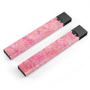 Pink Damask v2 Watercolor Pattern - Premium Decal Protective Skin-Wrap Sticker compatible with the Juul Labs vaping device