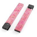 Pink Damask v2 Watercolor Pattern - Premium Decal Protective Skin-Wrap Sticker compatible with the Juul Labs vaping device