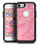 Pink Damask v2 Watercolor Pattern - iPhone 7 or 8 OtterBox Case & Skin Kits