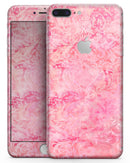 Pink Damask v2 Watercolor Pattern - Skin-kit for the iPhone 8 or 8 Plus