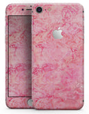 Pink Damask v2 Watercolor Pattern - Skin-kit for the iPhone 8 or 8 Plus