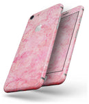 Pink Damask v2 Watercolor Pattern - Skin-kit for the iPhone 8 or 8 Plus