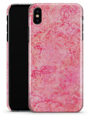 Pink Damask v2 Watercolor Pattern - iPhone X Clipit Case
