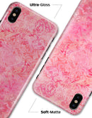 Pink Damask v2 Watercolor Pattern - iPhone X Clipit Case