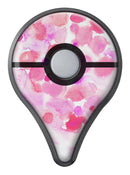 Pink Dotted Absorbed Watercolor Texture Pokémon GO Plus Vinyl Protective Decal Skin Kit