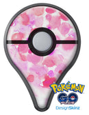 Pink Dotted Absorbed Watercolor Texture Pokémon GO Plus Vinyl Protective Decal Skin Kit