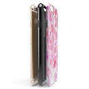 Pink Dotted Absorbed Watercolor Texture iPhone 6/6s or 6/6s Plus 2-Piece Hybrid INK-Fuzed Case