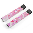 Pink Dotted Absorbed Watercolor Texture - Premium Decal Protective Skin-Wrap Sticker compatible with the Juul Labs vaping device