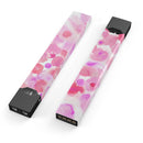 Pink Dotted Absorbed Watercolor Texture - Premium Decal Protective Skin-Wrap Sticker compatible with the Juul Labs vaping device