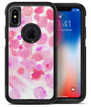 Pink Dotted Absorbed Watercolor Texture - iPhone X OtterBox Case & Skin Kits
