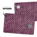 Pink Faded Micro Hearts Over Fuscia  - Premium Protective Decal Skin-Kit for the Apple Credit Card