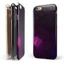 Pink Geometric V10 iPhone 6/6s or 6/6s Plus 2-Piece Hybrid INK-Fuzed Case