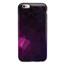 Pink Geometric V10 iPhone 6/6s or 6/6s Plus 2-Piece Hybrid INK-Fuzed Case