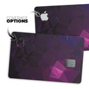 Pink Geometric V10 - Premium Protective Decal Skin-Kit for the Apple Credit Card