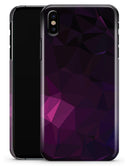 Pink Geometric V10 - iPhone X Clipit Case