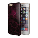 Pink Geometric V11 iPhone 6/6s or 6/6s Plus 2-Piece Hybrid INK-Fuzed Case