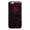 Pink Geometric V11 iPhone 6/6s or 6/6s Plus 2-Piece Hybrid INK-Fuzed Case