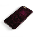Pink Geometric V11 iPhone 6/6s or 6/6s Plus 2-Piece Hybrid INK-Fuzed Case