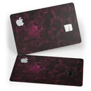 Pink Geometric V11 - Premium Protective Decal Skin-Kit for the Apple Credit Card