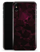 Pink Geometric V11 - iPhone X Clipit Case