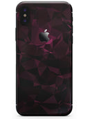Pink Geometric V11 - iPhone X Skin-Kit
