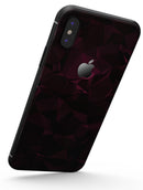 Pink Geometric V11 - iPhone X Skin-Kit