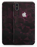 Pink Geometric V11 - iPhone X Skin-Kit