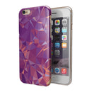 Pink Geometric V13 iPhone 6/6s or 6/6s Plus 2-Piece Hybrid INK-Fuzed Case
