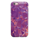 Pink Geometric V13 iPhone 6/6s or 6/6s Plus 2-Piece Hybrid INK-Fuzed Case