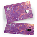 Pink Geometric V13 - Premium Protective Decal Skin-Kit for the Apple Credit Card