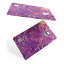 Pink Geometric V13 - Premium Protective Decal Skin-Kit for the Apple Credit Card