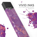 Pink Geometric V13 - Premium Decal Protective Skin-Wrap Sticker compatible with the Juul Labs vaping device