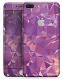 Pink Geometric V13 - Skin-kit for the iPhone 8 or 8 Plus