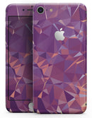 Pink Geometric V13 - Skin-kit for the iPhone 8 or 8 Plus