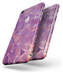 Pink Geometric V13 - Skin-kit for the iPhone 8 or 8 Plus