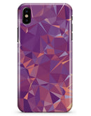 Pink Geometric V13 - iPhone X Clipit Case