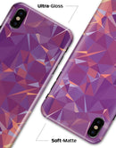 Pink Geometric V13 - iPhone X Clipit Case