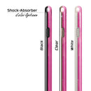 Pink Geometric V15 iPhone 6/6s or 6/6s Plus 2-Piece Hybrid INK-Fuzed Case