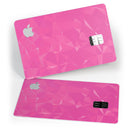 Pink Geometric V15 - Premium Protective Decal Skin-Kit for the Apple Credit Card