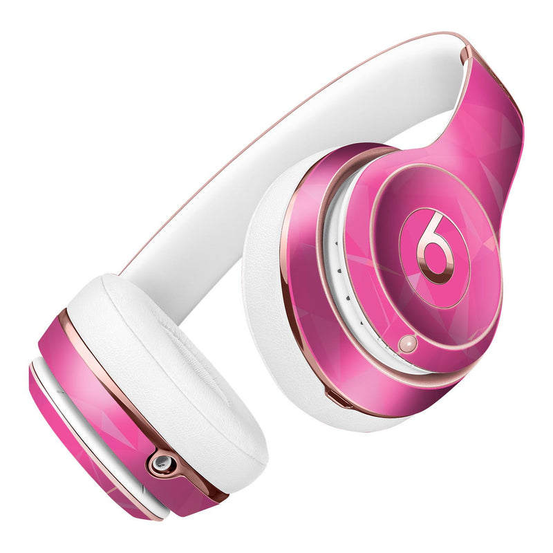 Pink Geometric V15 Full-Body Skin Kit for the Beats by Dre Solo 3 Wireless Headphones
