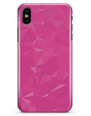 Pink Geometric V15 - iPhone X Clipit Case