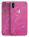 Pink Geometric V15 - iPhone X Skin-Kit