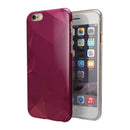Pink Geometric V16 iPhone 6/6s or 6/6s Plus 2-Piece Hybrid INK-Fuzed Case