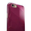 Pink Geometric V16 iPhone 6/6s or 6/6s Plus 2-Piece Hybrid INK-Fuzed Case