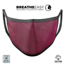 Pink Geometric V16 - Made in USA Mouth Cover Unisex Anti-Dust Cotton Blend Reusable & Washable Face Mask with Adjustable Sizing for Adult or Child