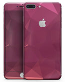Pink Geometric V16 - Skin-kit for the iPhone 8 or 8 Plus