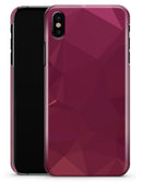 Pink Geometric V16 - iPhone X Clipit Case