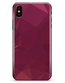 Pink Geometric V16 - iPhone X Clipit Case